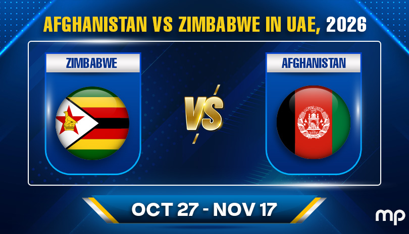 Afghanistan vs Zimbabwe in UAE