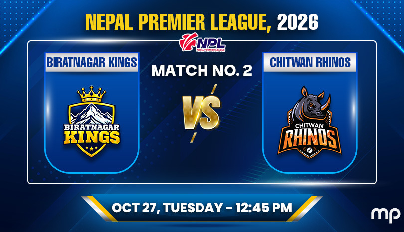 Nepal Premier League: Biratnagar Kings vs Chitwan Rhinos